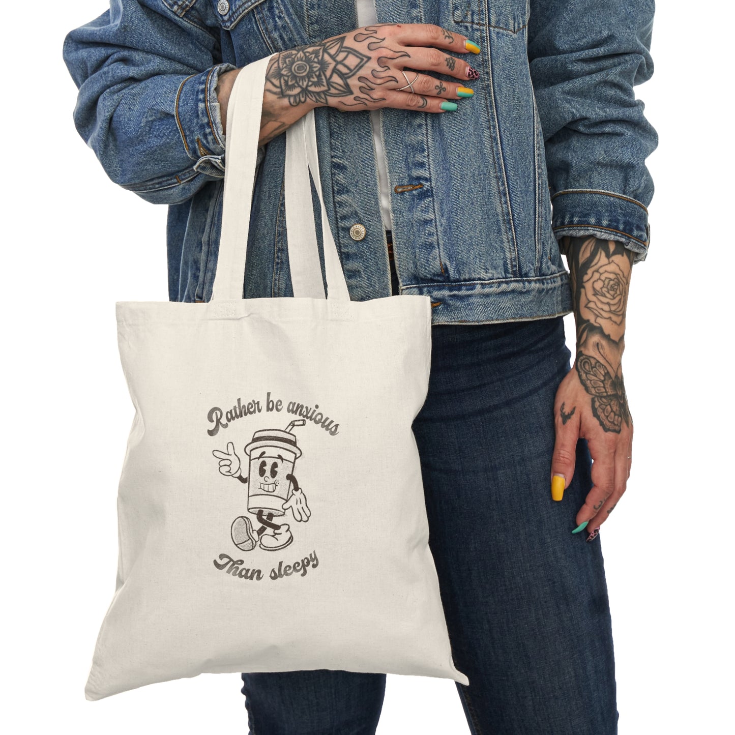 Anxious Coffee Tote Bag