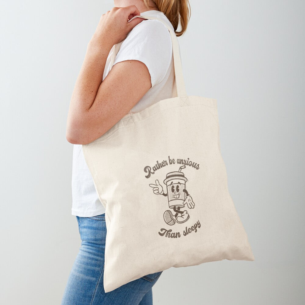 Anxious Coffee Tote Bag